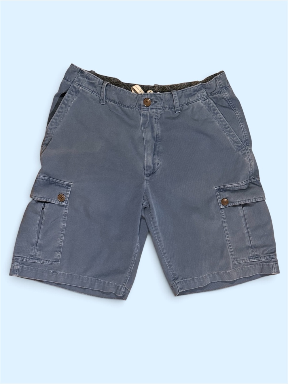 Reyn Spooner Men's Cargo Shorts - Blue grey